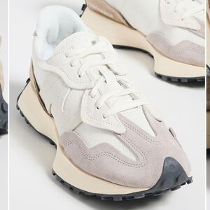 New Balance Women's Shoes in White and Beige